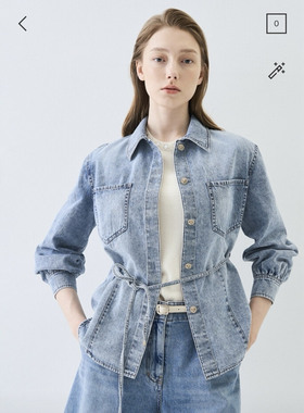 [客服改价]5-15(25)直邮=LANVI*25春款 牛仔衣  原厂原版 清仓