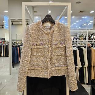 短外套 浅粉色经典 Michaa 奥特莱斯代购