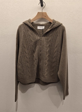 [客服改价}8-24（25)直邮=LATT*25新连帽针织外套 原厂原版