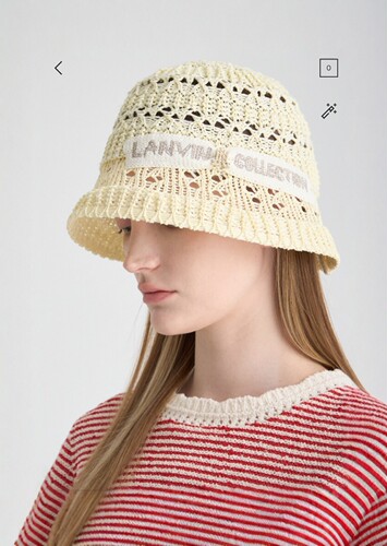 [客服改价]4-17 LANV*25春帽子女 LC2F1-AHT312W 原厂原版