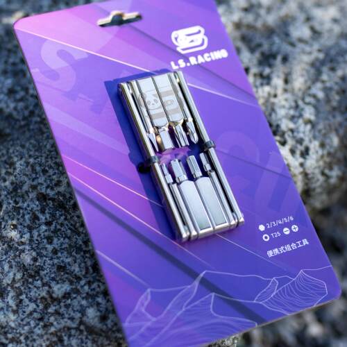 LS.RACING便携组合工具公路车山地车自行车组合工具李思签名照