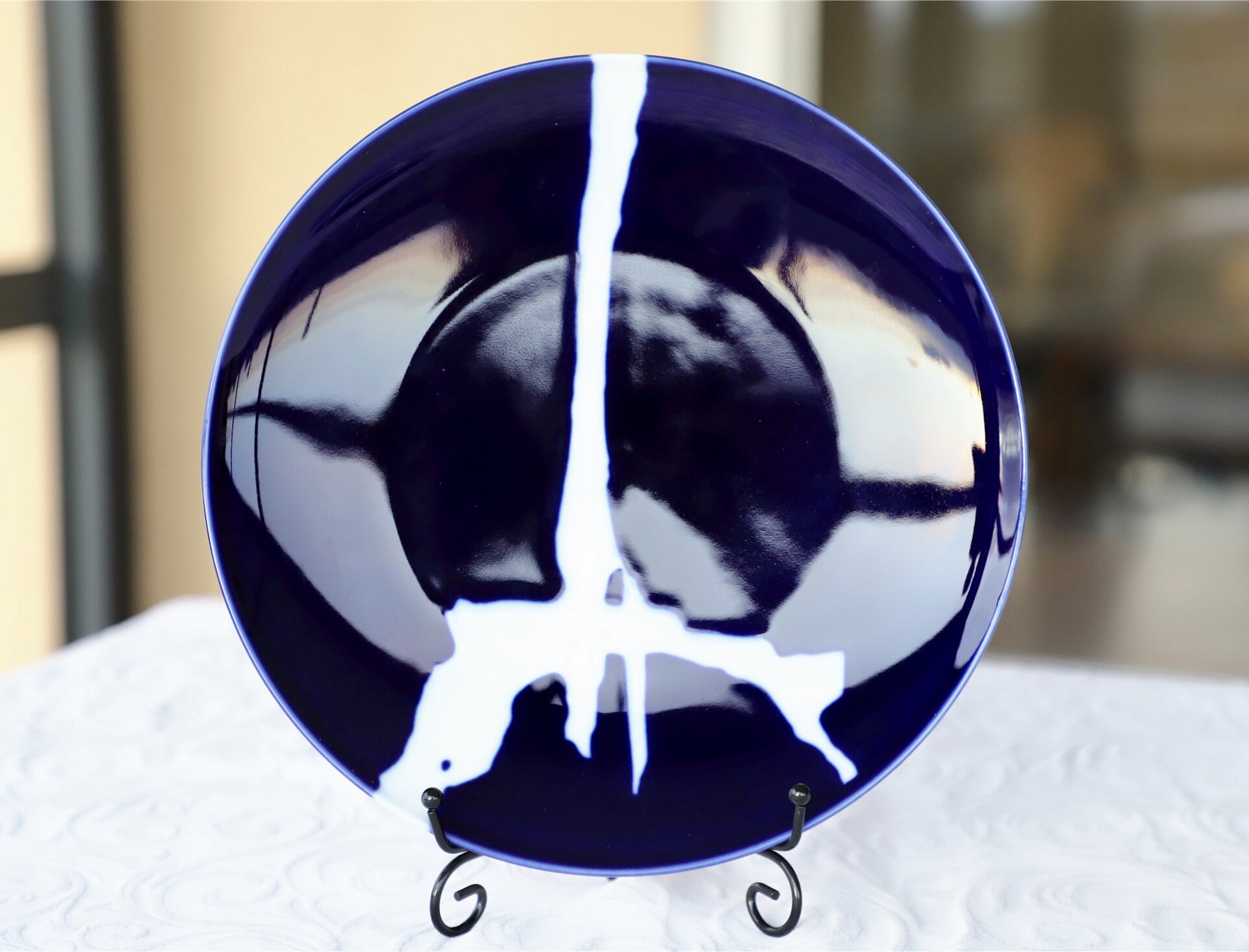 现货包邮 法国官窑名瓷sevres塞弗尔艺术家款diane戴安娜系列餐盘