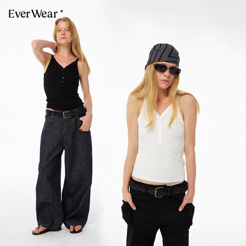 EverWear美式简约修身吊带背心