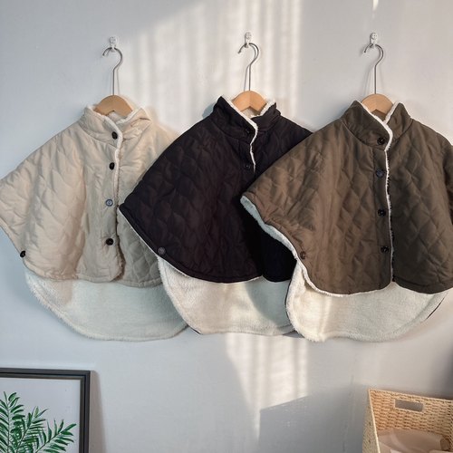 家居保暖加绒披肩护颈护腰护肩