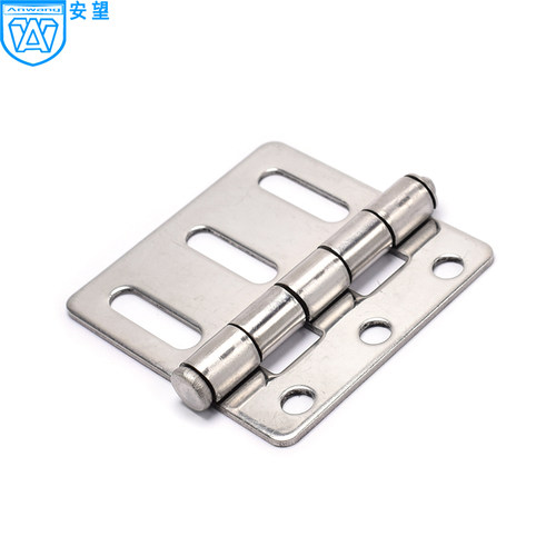 AW不锈钢304合页电柜箱门叶 设备工业加厚铰链25x65抛光加厚重型