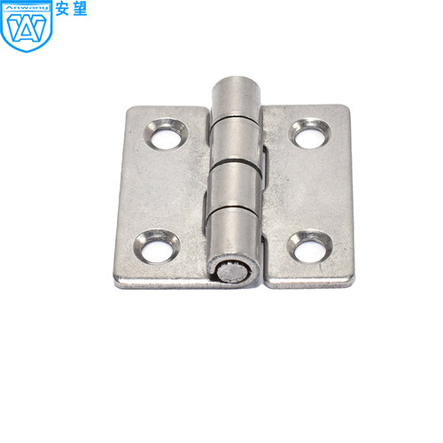 安望40x40重型工业合页 加厚电箱电柜铰链AW冲压平开合页折页