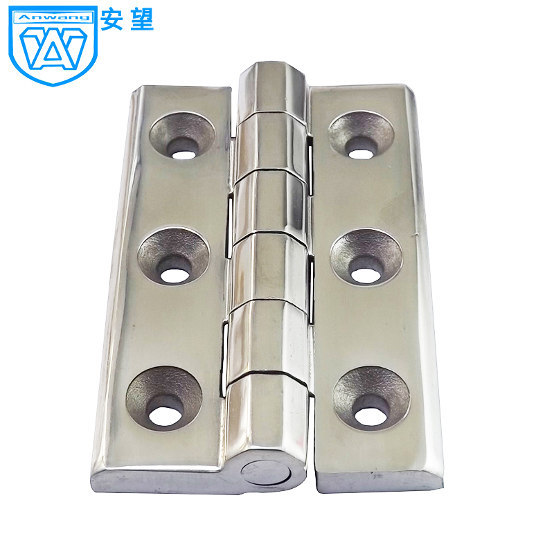 AW/安望合页226-5精铸304不锈钢铰链 六孔门轴电器柜配套折页正品