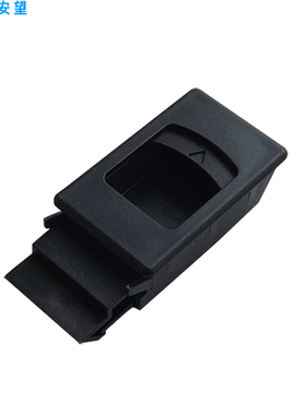 LS725增强塑料 黑  MS733-1弹簧搭扣侧门锁 LS735 DK725-1-2拉手