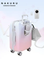 Градиент сине-розовый | Модель двухслойная взрывозащищенная + USB + подстаканник