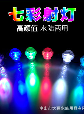 鱼水族缸usb射灯led超亮小型防水