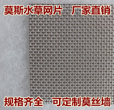 304不锈钢网片绑水草莫丝斯墙迷你矮moss鹿角苔鱼缸造景装饰包邮