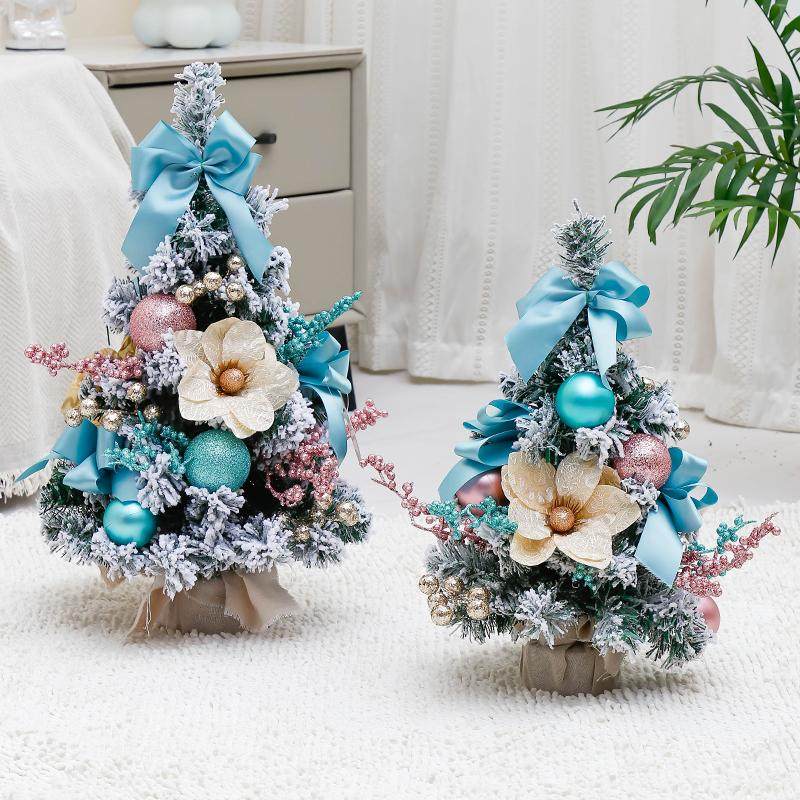 圣诞节装饰桌面圣诞树小摆件礼品