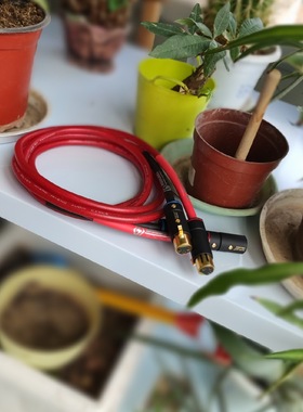 全新进口原装瑞士HIGHCAR单晶铜平衡线HIFI耳机音箱解码CD功放