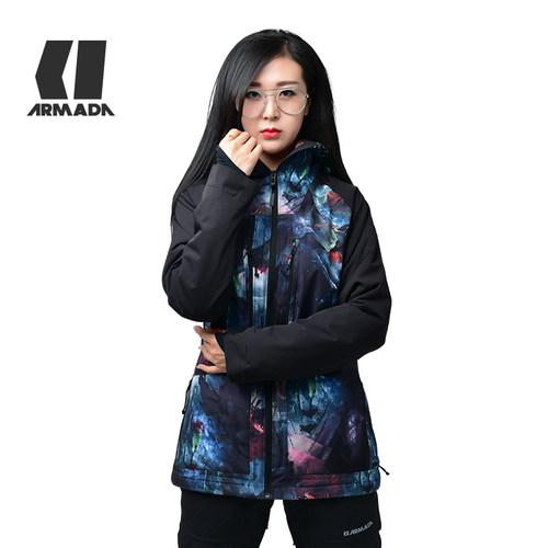 防水透气保暖厚款单板双板滑雪服