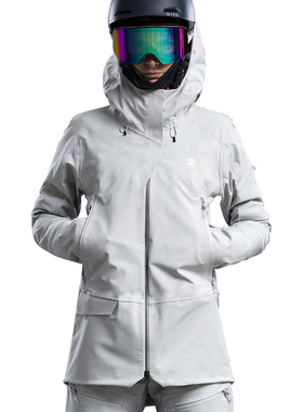 新品ORAGE ZENITH 户外防水薄款单板双板滑雪服女款纯色修身