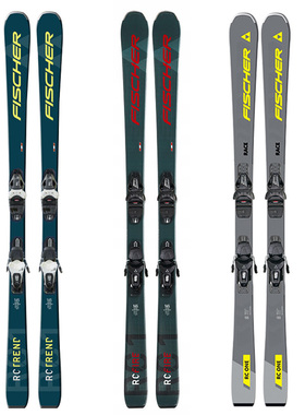 22-23 FISCHER菲舍尔全能滑雪板双板初中级雪板RC TREND/RC FIRE