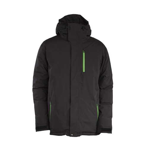 保暖防水羽绒单双板专业滑雪服男