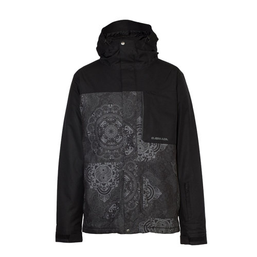 专业户外防水透气防寒滑雪服男款