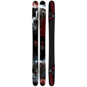 2013-17 ARMADA JJ长野野雪深粉灵活专业双板滑雪板男款爆款人气