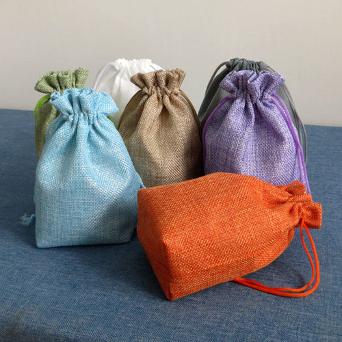 咖啡渣收纳袋活性炭透气棉麻可立