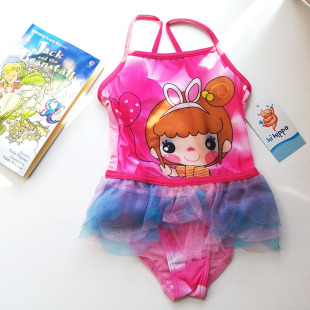 转行清仓纱裙中大童女童女孩连体泳衣儿童泳衣表演服舞蹈芭蕾裙