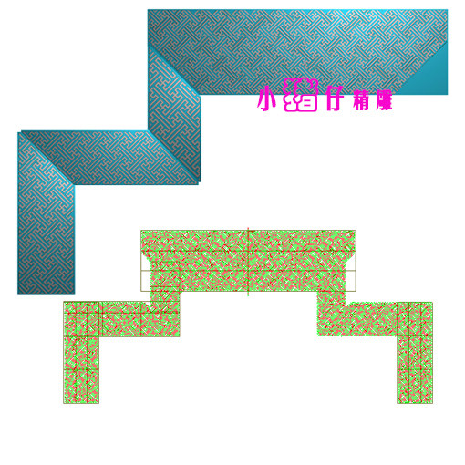万字格边框底纹521精雕图软件图JDP浮雕图雕花图雕刻图