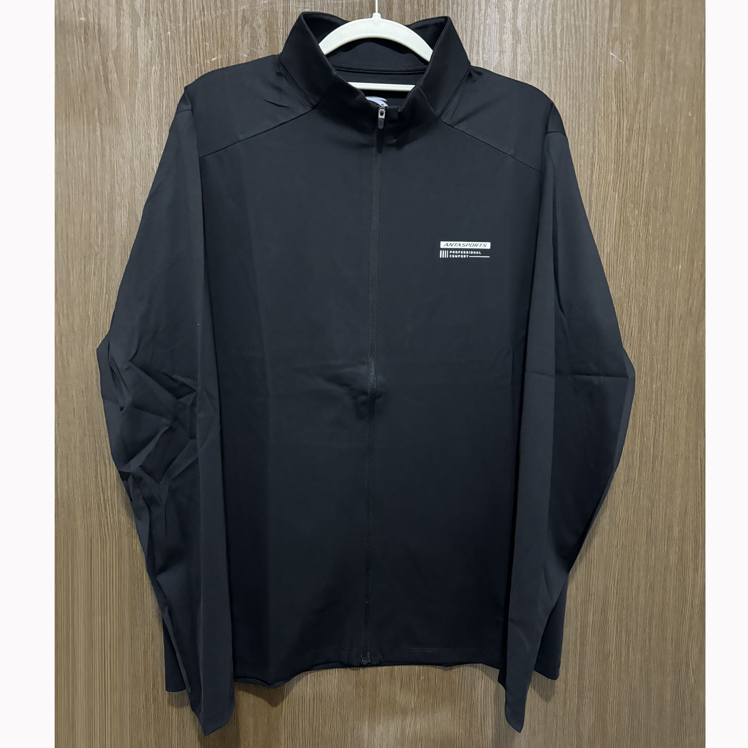 安踏正品春秋款针织拉链运动上衣