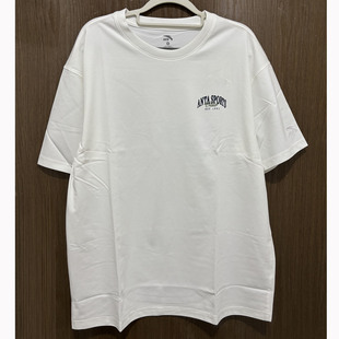 安踏正品夏圆领透气训练健身跑步舒适男针织短袖T恤衫152438111