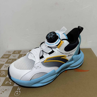 安踏儿童正品夏季休闲网面透气轻便防滑男童运动跑步鞋312429909