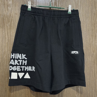 安踏正品 172428309 夏休闲针织透气青年健身跑步情侣五分运动短裤