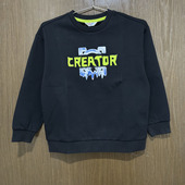 特步儿童正品 秋休闲针织透气圆领青少年男童运动卫衣677325204251