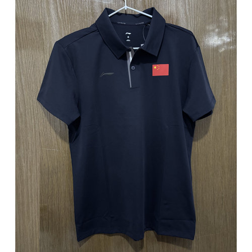 李宁正品国家队男POLO衫运动短袖