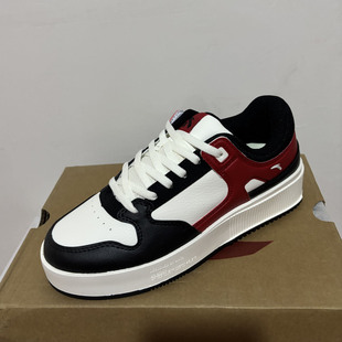 安踏正品 122438012S 春秋皮面低帮青年街头潮流百搭休闲情侣板鞋