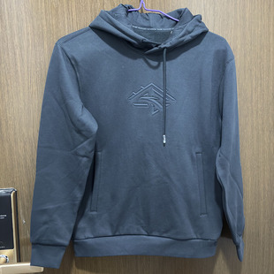 安踏秋冬休闲连帽加厚保暧蓝球青年潮流男运动卫衣152341714