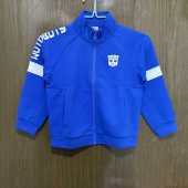 特步儿童正品 春秋休闲针织上衣拼色潮男童运动外套678325063538