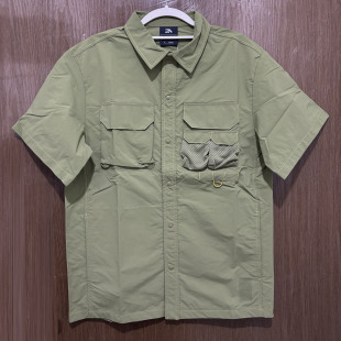 衬衫 安踏正品 短袖 男士 上衣152436117 夏户外休闲舒适透气吸湿短袖