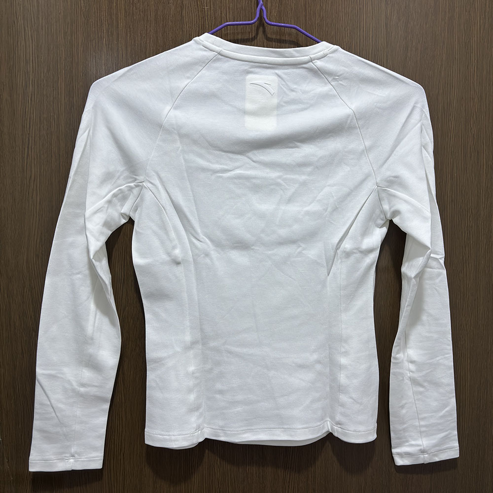 安踏正品冬圆领套头舒适跑步训练长袖针织衫女运动上衣162347408