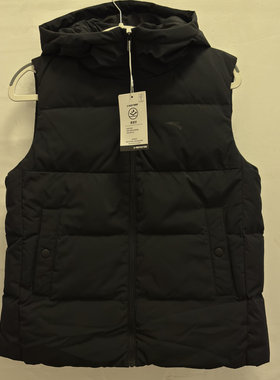安踏正品冬女运动无袖羽绒服马甲
