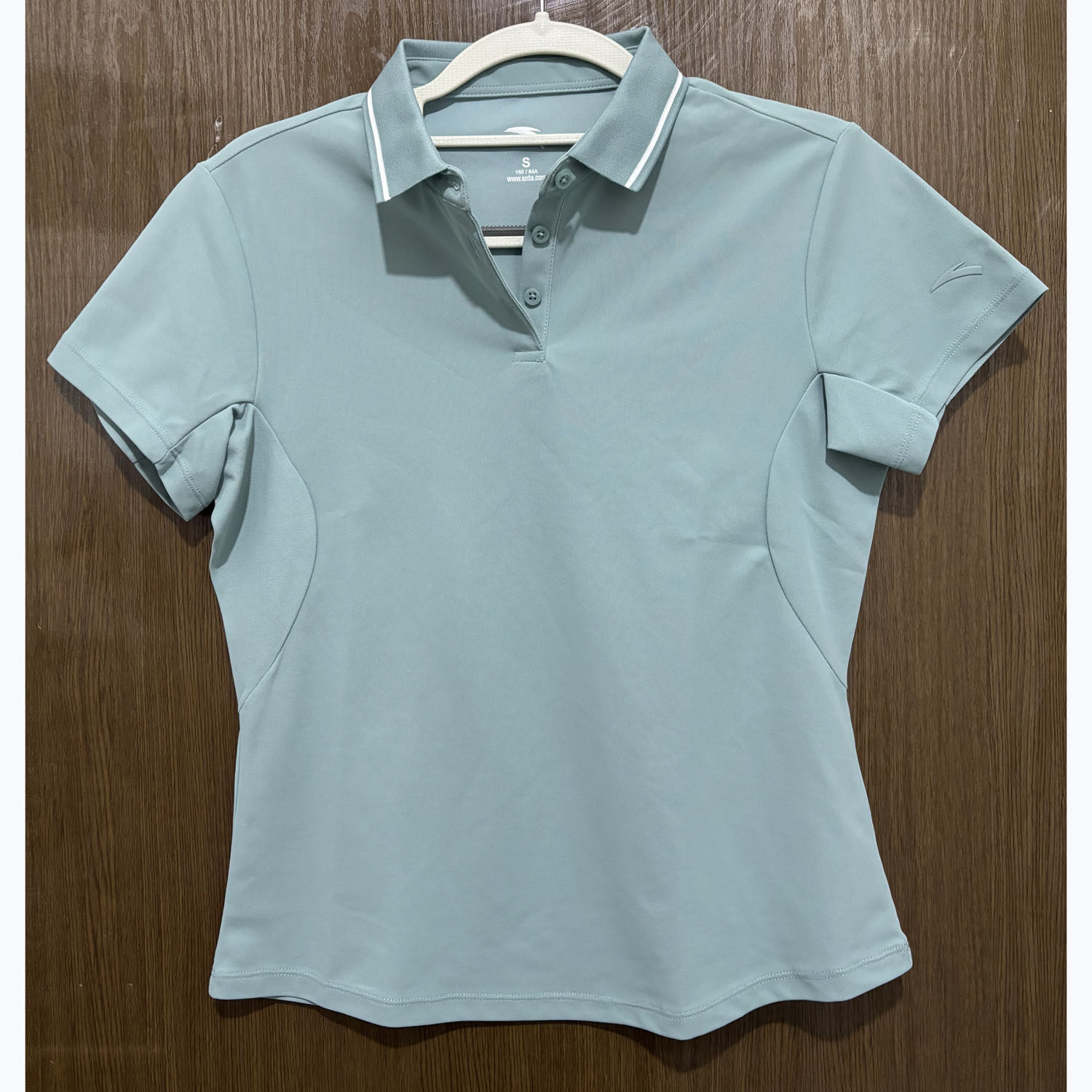 安踏正品夏季综训舒适短袖POLO衫上衣女通勤运动T恤162437150U