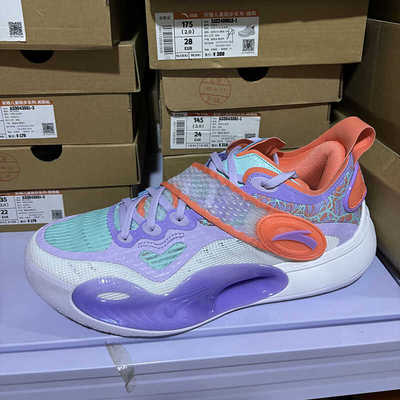 水花6代正品篮球鞋安踏实战男子