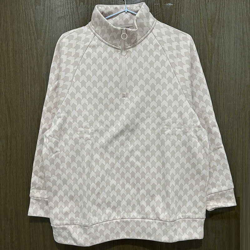 秋冬加绒半开衫运动卫衣特步高领