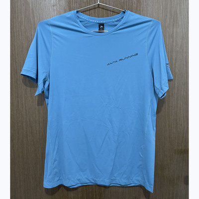 安踏正品健身跑步男运动短袖T恤