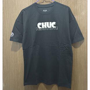 特步儿童正品 T恤大男童运动上衣677225014521 夏休闲潮流圆领短袖