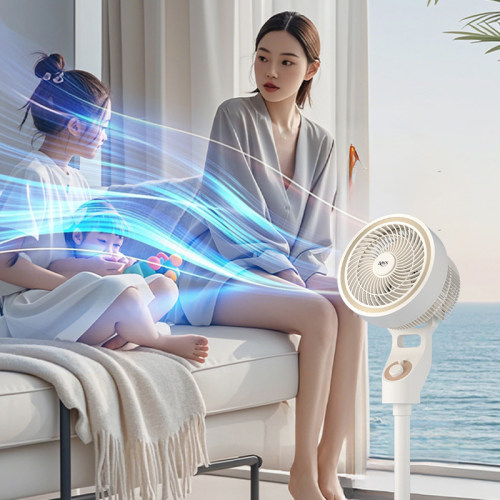 亚摩斯循环扇3档可调静音台立式