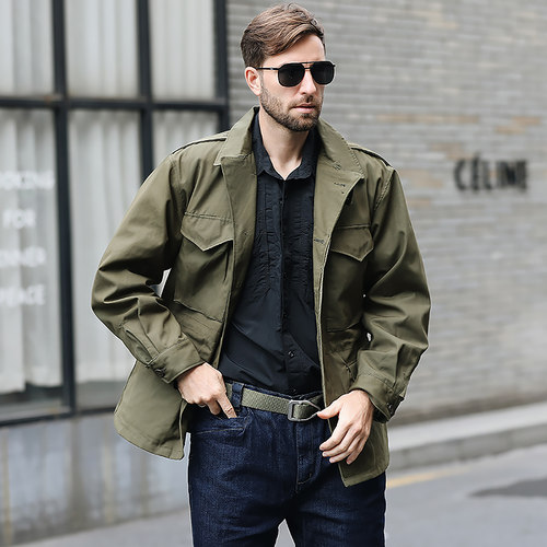 美军野战M43军工装夹克M65风衣