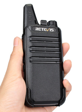Retevis RT22迷你对讲机民用手台 对装酒店自驾游露营 跨境热销