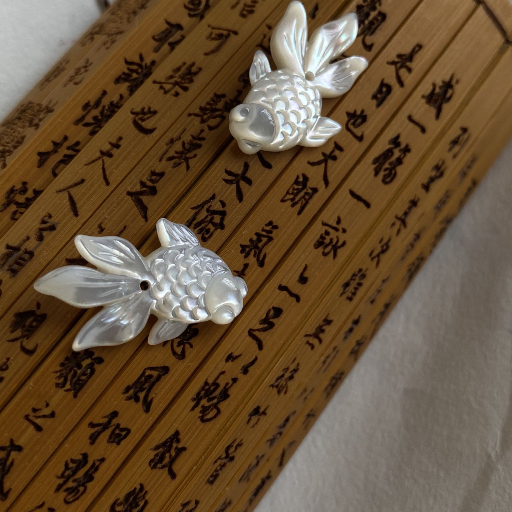 diy白蝶贝小号头饰发簪
