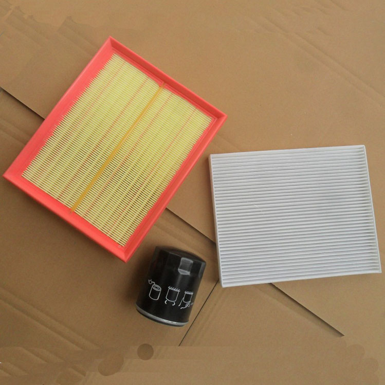 适用于华泰圣达菲1.5T空气空调机油滤芯滤清器格三滤保养套装配件