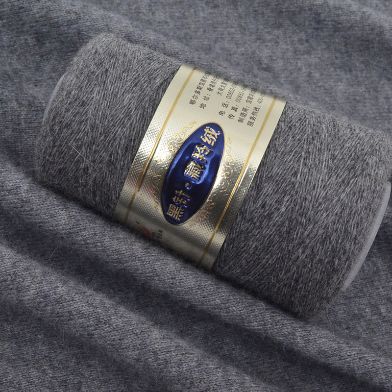 BLACK NEEDLE GOLD VELVET TREASURE YARN HAND-KNITTED WOVEN FINE CASHMERE THREAD MINK WOOL YARN SCARF SWEATER HAND-KNITTED YARN