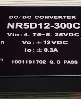 隔离稳压模块BOSHIDA  NR5D12/300C   DC转DC  5V升正负12V